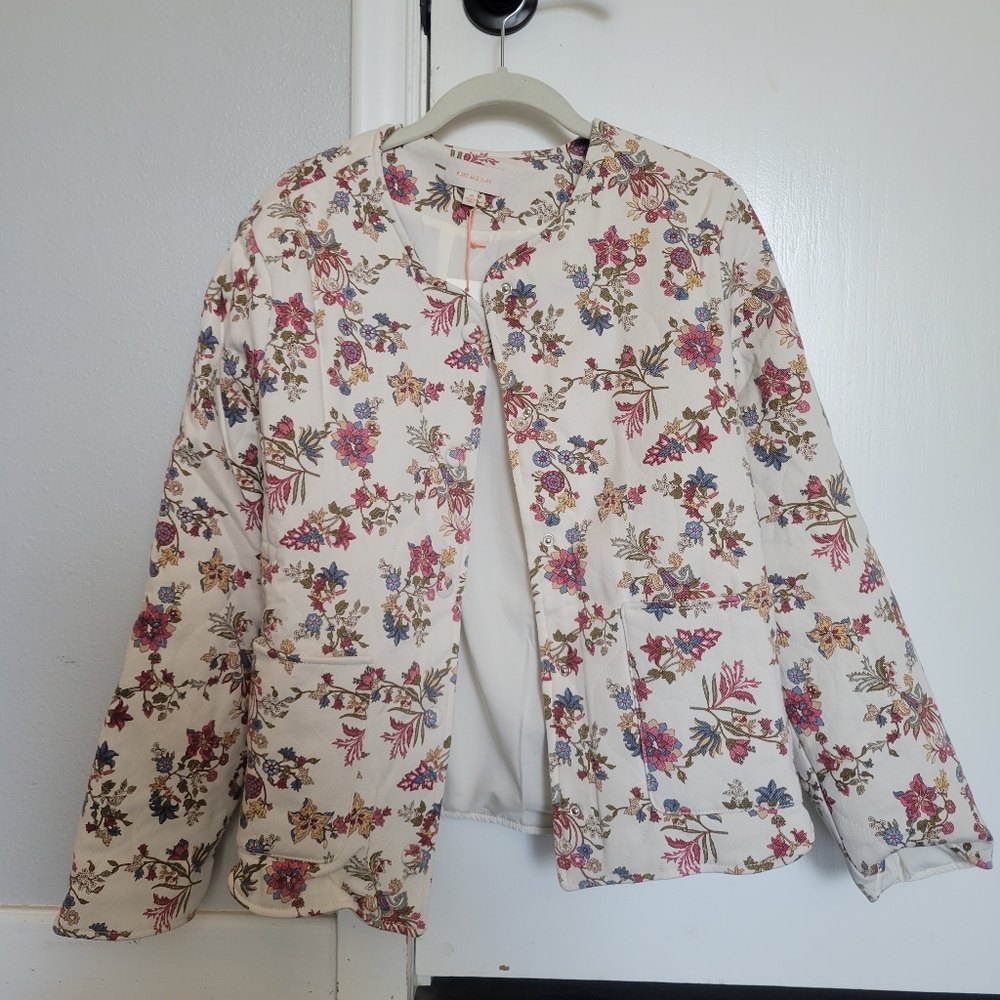 Floral Print Blazer